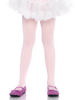 GIRLS OPAQUE TIGHTS 4-6 PINK