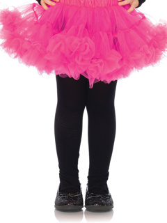 Kids Petticoat Tutu Skirt For Girls - S/M - Hot Pink