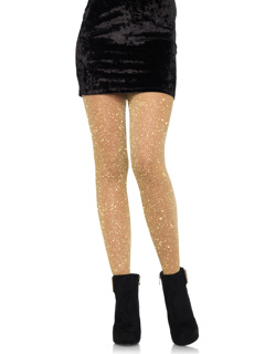 Marsha Shimmer Tights - O/S - Gold
