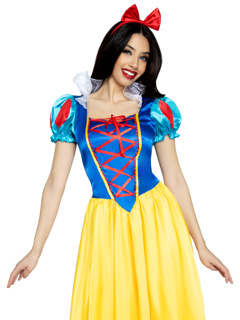 Classic Snow White Costume - L - Multicolour