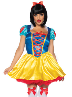 Fairytale Snow White Costume - S/M - Multicolour