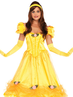 Bell Of The Ball Costume - L - Yellow