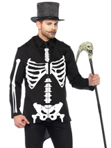 Men's Bone Daddy Skeleton Costume