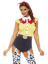 Giddy Up Cowgirl Costume