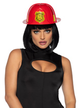 Unisex Fireman Costume Hat