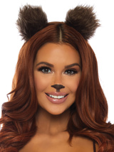 Bear Ear Animal Costume Headband