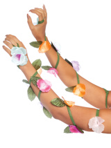 Flower Arm Wraps Costume Accessory