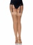Nuna Sheer Thigh High Stockings - O/S - Nude