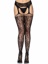 Karina Lace Garter Belt Stockings - O/S - Black