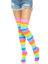 Leigh Rainbow Thigh High Stockings - O/S - Multicolour