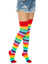 Cherry Rainbow Thigh High Stockings - O/S - Multicolour
