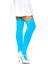 Luna Thigh High Stockings - O/S - Neon Blue
