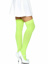 Luna Thigh High Stockings - O/S - Neon Green