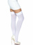 Plus Luna Thigh High Stockings - QS - White