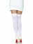 Luna Thigh High Stockings - O/S - White