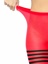 Jada Striped Women's Tights - O/S - Black/Red