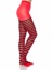 Jada Striped Women's Tights - O/S - Black/Red