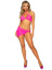 South Beach Sarong & Bikini Set - L - Neon Pink
