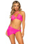 South Beach Sarong & Bikini Set - M - Neon Pink