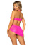 South Beach Sarong & Bikini Set - M - Neon Pink