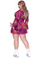 Plus Hippie Girl Costume - 3X/4X - Multicolour