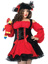 Vixen Pirate Wench Costume - XL - Red/Black