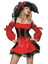 Plus Vixen Pirate Wench Costume - 1X/2X - Red/Black
