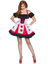 Pretty Playing Card Costume - S/M - Red/Black