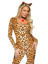 Cougar Costume - XL - Leopard