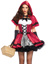 Gothic Red Riding Hood Costume - M - Red/White