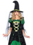 Storybook Witch Costume - M/L - Black/Green