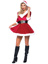 Mrs Claus Costume - XL - Red/White