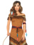 Native Princess Costume - XL - Brown