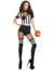 No Rules Referee Sports Costume - L - Black/White