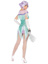 Foxtrot Flirt Flapper Costume - M - Aqua