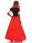 Deluxe Queen Of Hearts Costume - M - Multicolour