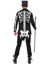 Men's Bone Daddy Skeleton Costume - XL - Black/White