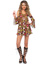 Starflower Hippie Dress Costume - L - Multicolour
