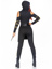 Stealth Ninja Costume - L - Black/Gold