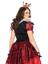 Plus Royal Red Queen Costume - 1X/2X - Black/Red