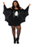 Plus Jersey Spider Web Dress With Wings - 1X/2X - Black
