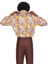 1970s Disco Bell Bottom Costume Pants - M/L - Brown